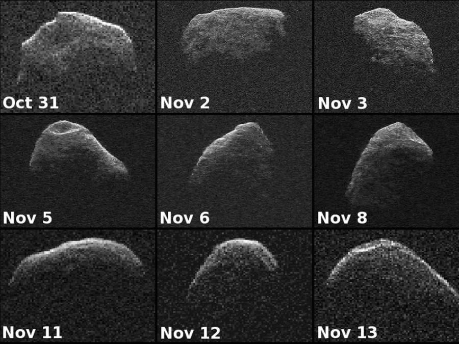 Images of the Apophis Asteroid from 2012. Credit: NASA