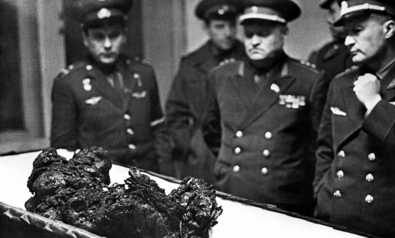 The remnants of Vladimir Komarov. Source: history.com