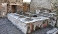 A Thermopolium in Herculaneum, one of the cities destroyed by Mount Vesuvius.