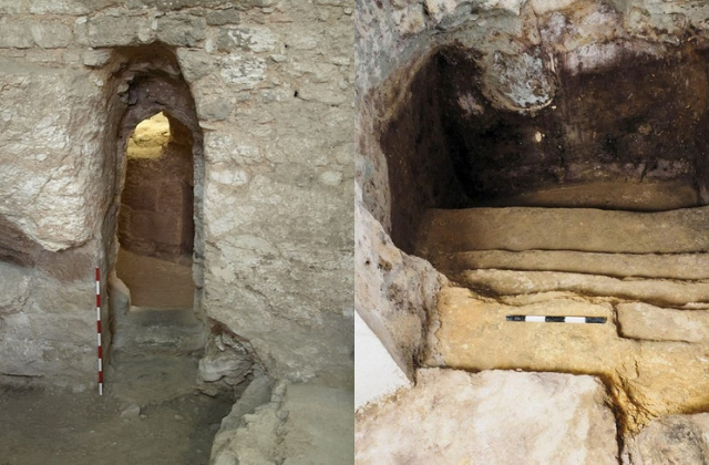 Photographs from the alleged childhood home of Jesus Christ. Credit: K.R. DARK