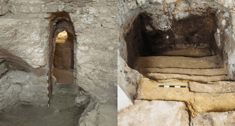 Photographs from the alleged childhood home of Jesus Christ. Credit: K.R. DARK