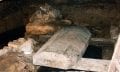 The sarcophagus on the lowest level of the Osiris Shaft when it was opened. Credit: iramofpillars.com
