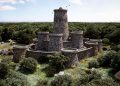 Reconstruction of Nuraghe Arrubio as it should have looked in ancient times. Credit: Sardinia Property Finder