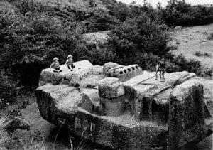 Here is how the massive Monolith of Tlaloc looked when it was excavated. Credit: Mexicolour.co.uk