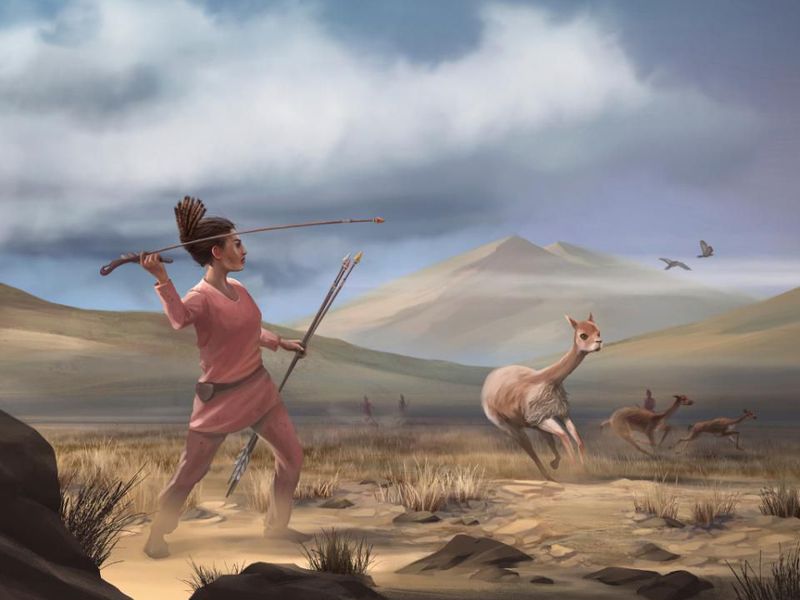 Recent discoveries of graves of female hunters could change the perception that only men hunted in ancient times. Credit: Matthew Verdolivo / UC Davis IET Academic Technology Services