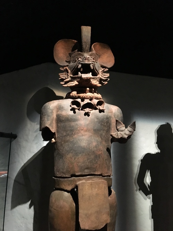 Recreational statue of the bat god Camazotz. Credit: Templo Mayor Museum