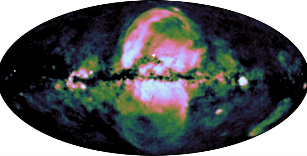 Map of diffuse X-ray radiation in the range 0.6–1.0 keV, obtained by the SRG / eROSITA telescope. Credit: Roscosmos