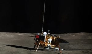 The Chang'e 4 lander from the previous and actually still ongoing mission of the Chinese Space Agency. Today, China succeeded in landing the brand new Chang'e 5 lander that should collect and return the first lunar samples in decades. Credit: CLEP/ Lunar and Planetary Multimedia Database