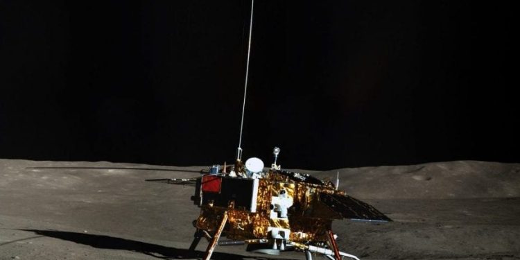 The Chang'e 4 lander from the previous and actually still ongoing mission of the Chinese Space Agency. Today, China succeeded in landing the brand new Chang'e 5 lander that should collect and return the first lunar samples in decades. Credit: CLEP/ Lunar and Planetary Multimedia Database