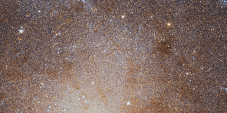 The sharpest view ever of the Triangulum Galaxy. Image Credit: ESA.