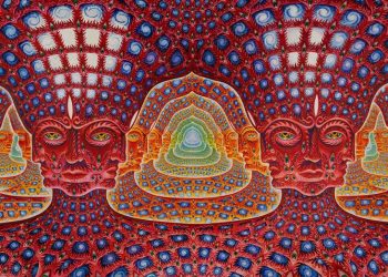 What kind of entities did DMT users witness and how did it make them feel? Credit: Kahpi