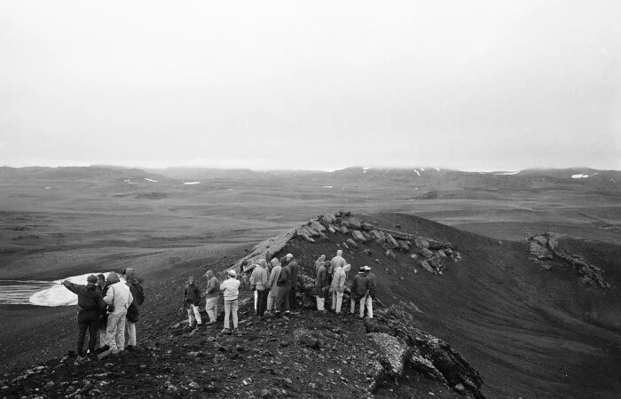 Astronauts spent time on the island of Iceland since it replicates the conditions on the Moon better than any place on Earth. Credit: Alistar Macdonald/Mirrorpix