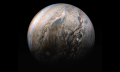 View of Jupiter and its turbulent clouds. Image Credit: NASA - Juno.