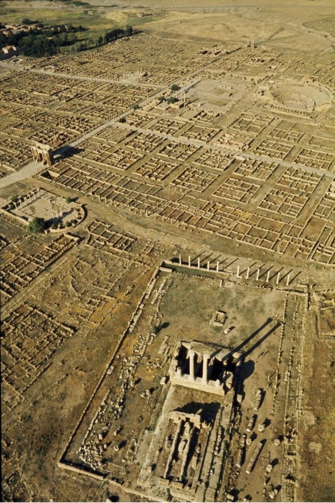 Another aerial view of the Roman city. Credit: Brian Brake for LIFE magazine, 1965