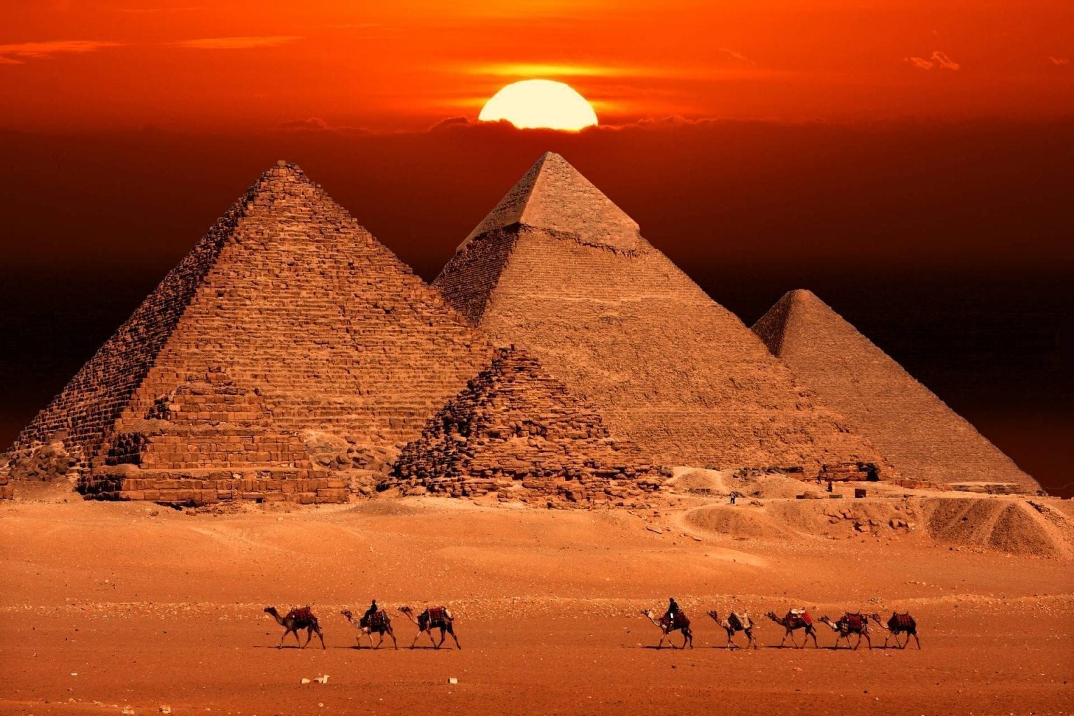 The Pyramids Of Giza Facts