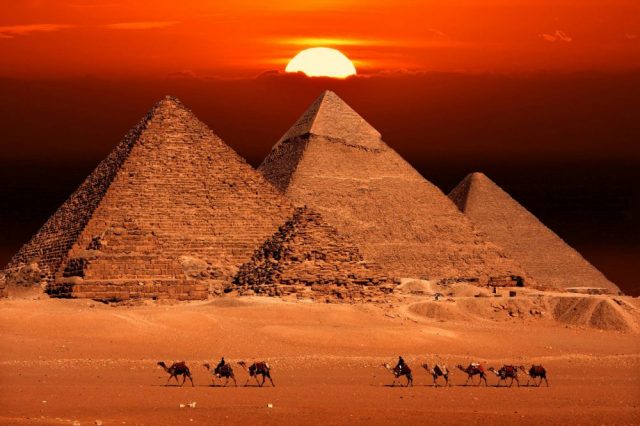 The long-lost third artifact from the Great Pyramid of Giza has now been rediscovered. Credit: Shutterstock