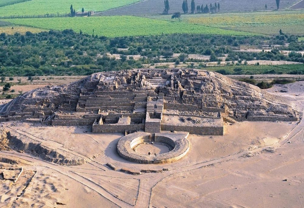 The oldest urban settlement in the Americas and one of Peru's greatest ancient wonders - Caral. Credit: ANDINA/Difusión
