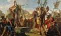 One of the most famous paintings of Queen Zenobia, "Queen Zenobia Addressing Her Soldiers" by painter Giovanni Battista Tiepolo. Credit: National Gallery of Art