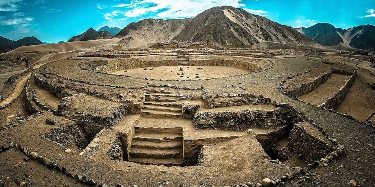 The architectural diversity of Caral is admirable. Credit: Ana Paula Bedoya