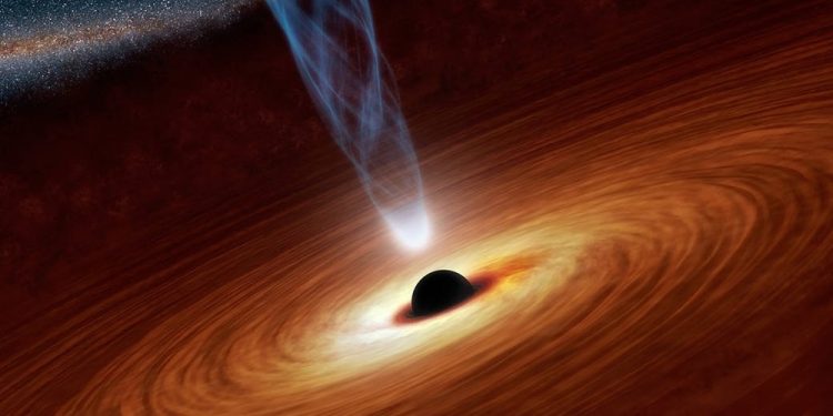 Last year, a team of researchers tested an old theory suggesting that alien civilizations could extract free energy from black holes. Here are the results. Credit: NASA/JPL-Caltech