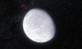 Artist's impression of how the dwarf planet Eris may look like. Credit: ESO/L. Calçada