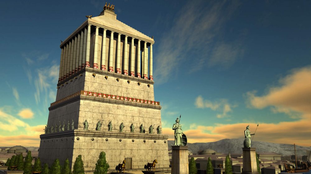 The Mausoleum of Halicarnassus was one of the most grandeur tombs in the history of mankind. Credit: 2K