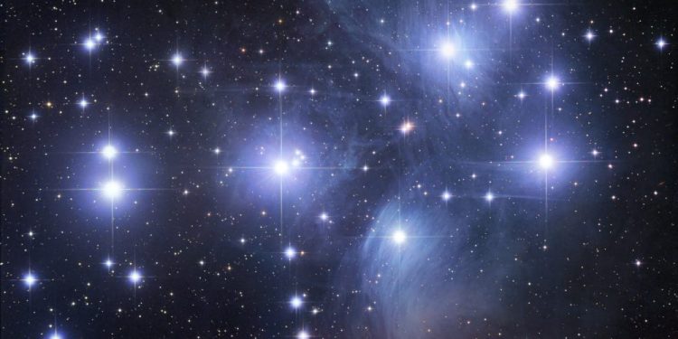 Add the Pleiades to your astronomical calendar for January 2021 and enjoy the mythical star cluster around the 15th. Credit: Robert Gendler