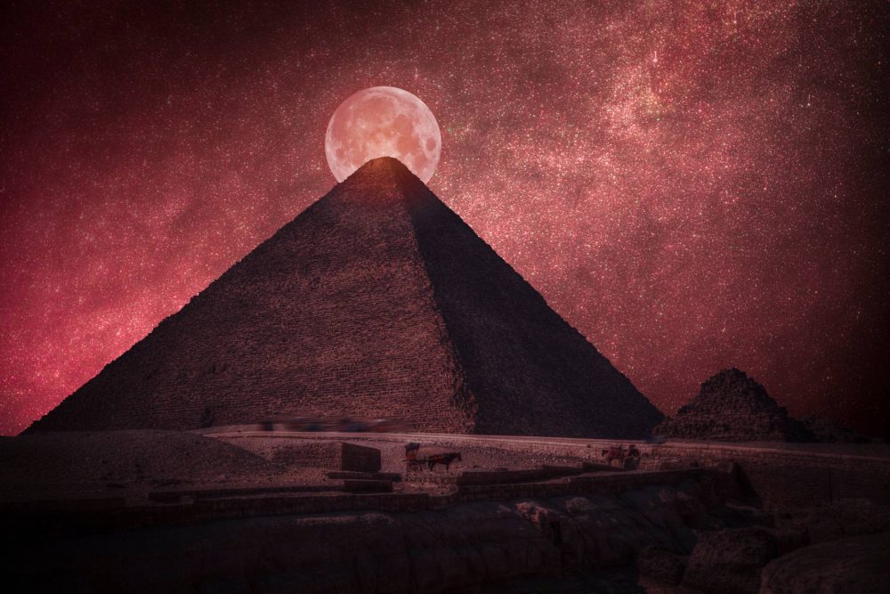 Only one of the seven wonders of the ancient world has survived modern days and that is the Great Pyramid of Giza. Credit: Shutterstock