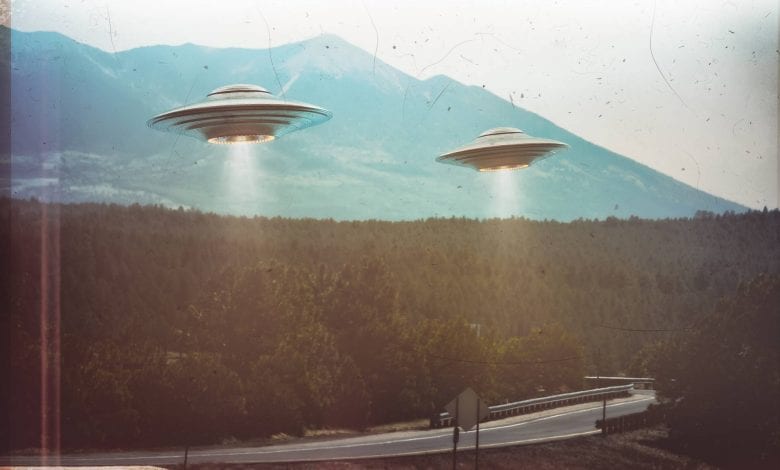 See the entire collection of declassified CIA UFO files in the link provided below. Credit: Shutterstock