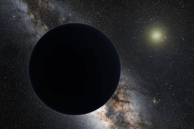 Is there a hidden massive planet in the outskirts of the Solar System? Scientists recently questioned the planet nine hypothesis. Credit: ESO/Tom Ruen/nagualdesign
