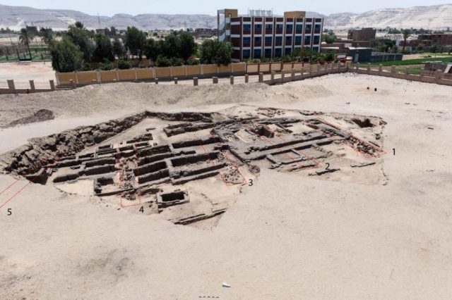 The oldest Egyptian brewery to date has been dated to about 5000 years ago during the rule of King Narmer. Credit: The Egyptian Ministry of Antiquities