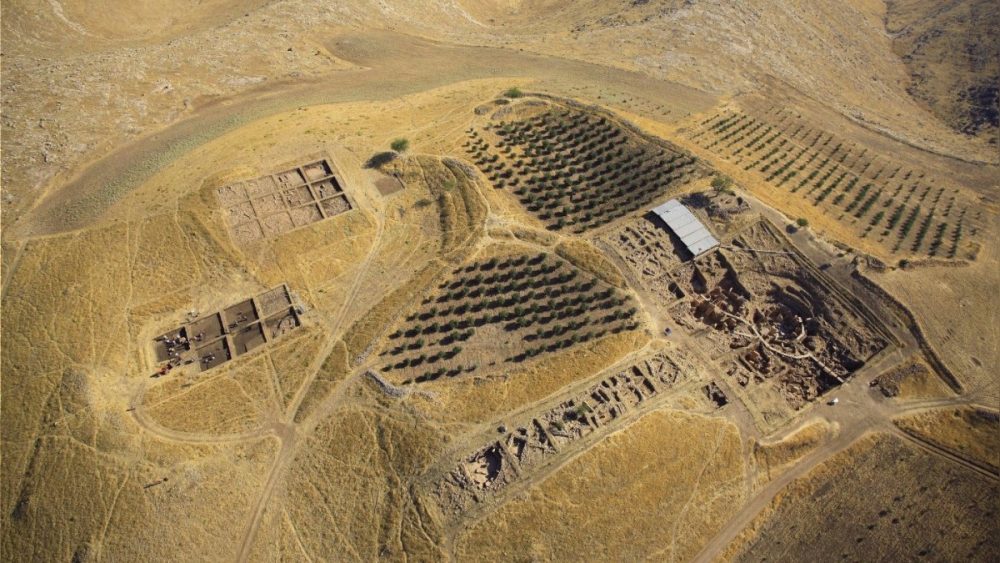 Aerial view of the entire area around the Gobekli Tepe site. Credit: German Archaeological Institute (DAI)