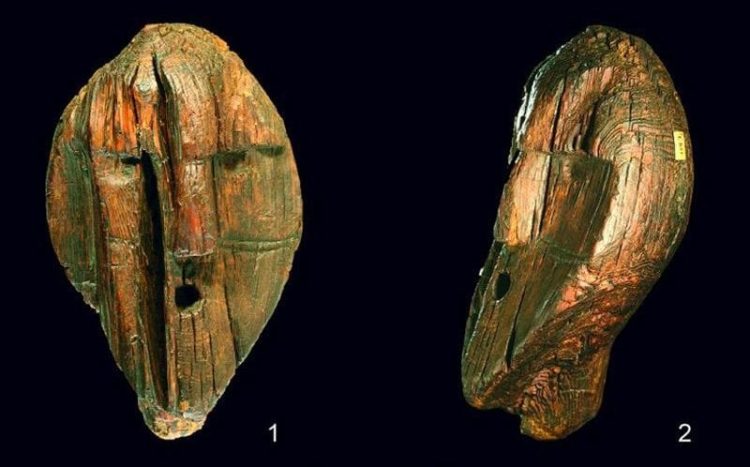 The Shigir Idol is the world's oldest wooden statue. Credit: Terberger et al., Quat. Int., 2021