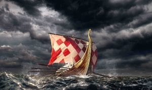 Did Vikings ever reach America? Credit: ANMM