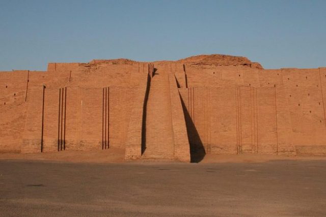 The Ziggurat of Ur. Credit: Wikimedia Commons