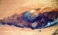 The incredible Richat structure captured by Russian cosmonaut Sergei Ryazansky working on the ISS. Credit: Roscosmos