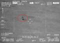 The Aguadilla UFO at the moment when it split into two over the ocean. Credit: Scientific Coalition for UAP Studies