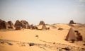 View of the pyramids of Meroe. Credit: Mosa'ab Elshamy / AP