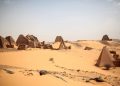 View of the pyramids of Meroe. Credit: Mosa'ab Elshamy / AP