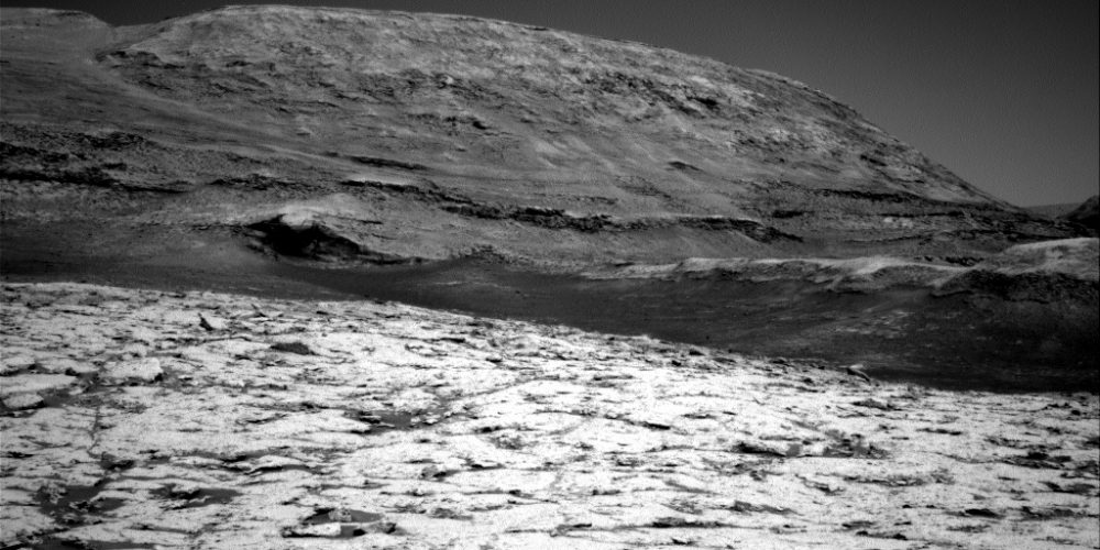 A picture of the surface of Mars, taken by the Mars rover Curiosity on May 19th. Photo credit: NASA / JPL-Caltech