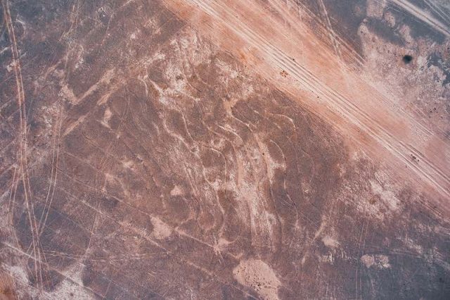 The newly-found Indian geoglyphs, now believed to be the largest on Earth. Credit: Yohann Oetheimer