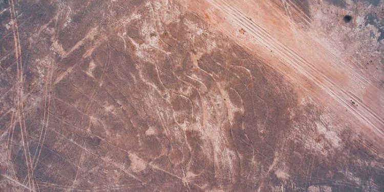 The newly-found Indian geoglyphs, now believed to be the largest on Earth. Credit: Yohann Oetheimer