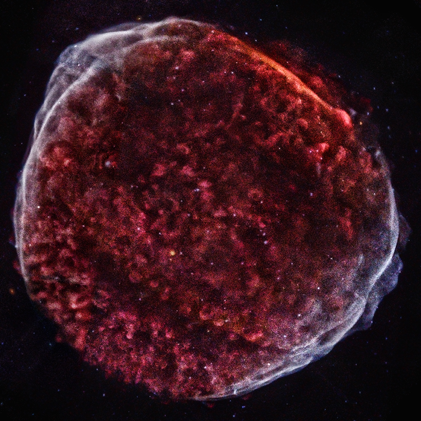 Supernova remnant SN 1006 shown in this Chandra image. The object appeared more than 1,000 years and has been studied by ancient and Medieval astronomers. Credit: NASA/CXC/Middlebury College/F.Winkler