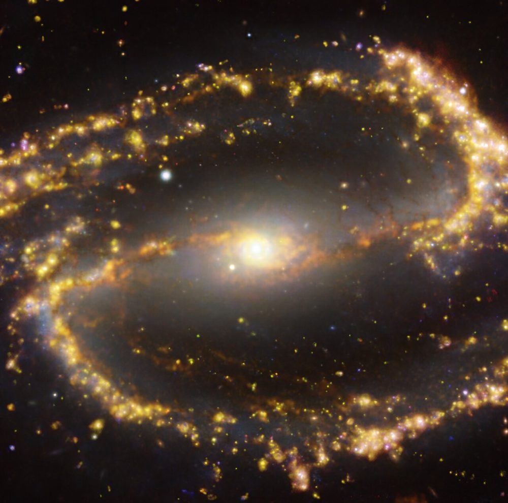 An image of the spiral galaxy GC 1300.