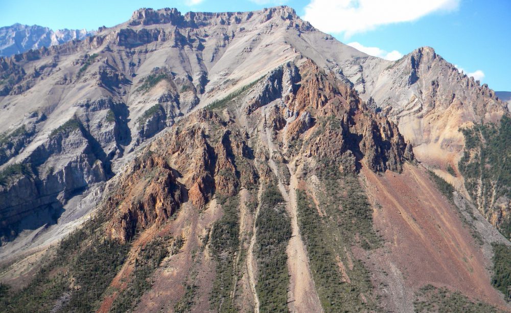 A photograph of the vicinity of the site where the alleged 890 -million-year-old sponge fossil record was found. Credit: Elizabeth Turner, Laurentian University