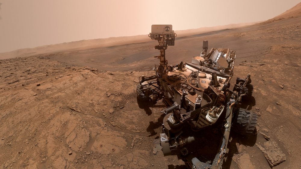 Scientists analyzed Curiosity's old data and believe they have found a possible source of methane on Mars near the rover. Credit: NASA/JPL-Caltech/MSSS
