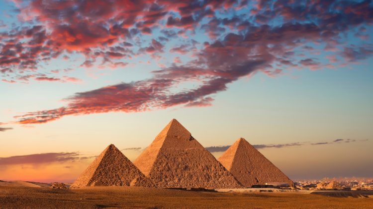 Are the pyramids the most famous monument in the world? Credit: Shutterstock