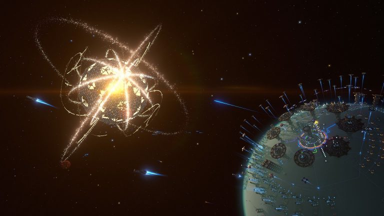 Dyson spheres could power entire civilizations with endless energy. Credit: Reddit user Raulikien for the Dyson Sphere Program