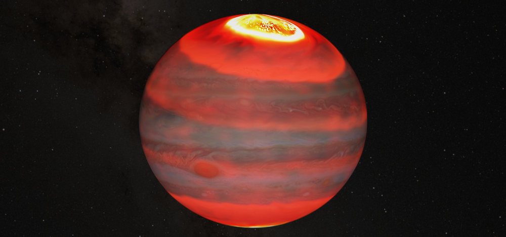 Scientists claim to have cracked the mystery of the heating of the upper atmosphere of Jupiter. Credit: J. O'Donoghue (JAXA)/Hubble/NASA/ESA/A. Simon/J. Schmidt
