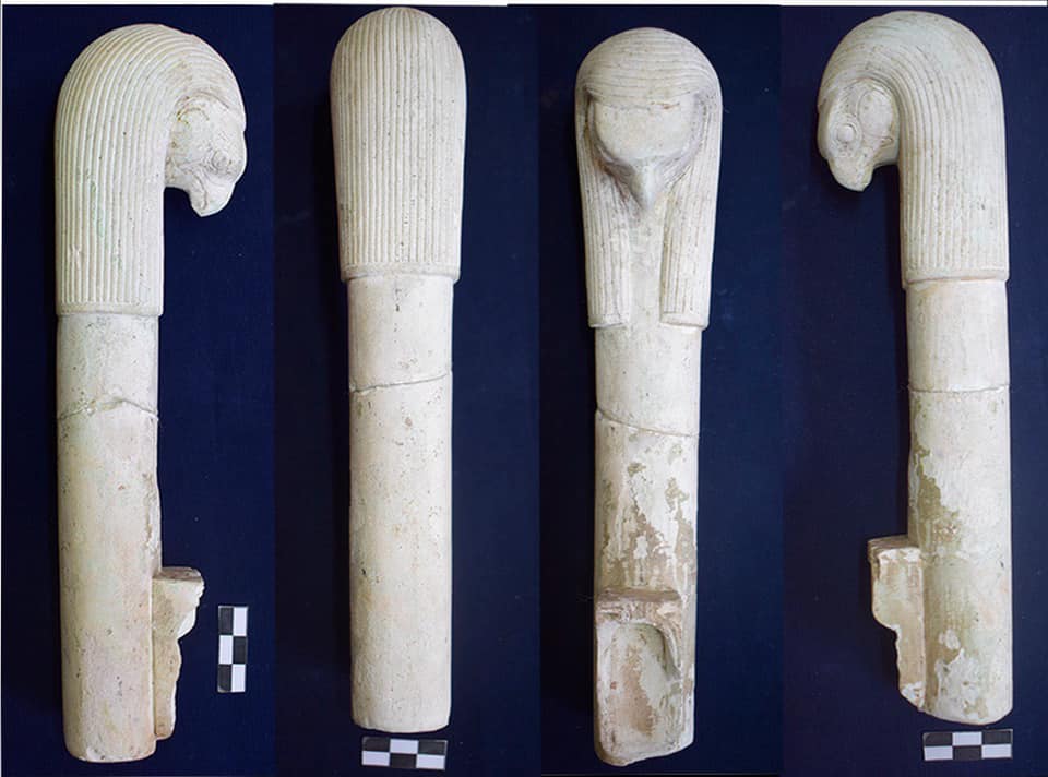 An artifact with animal motifs. Credit: Ministry of Antiquities / Facebook